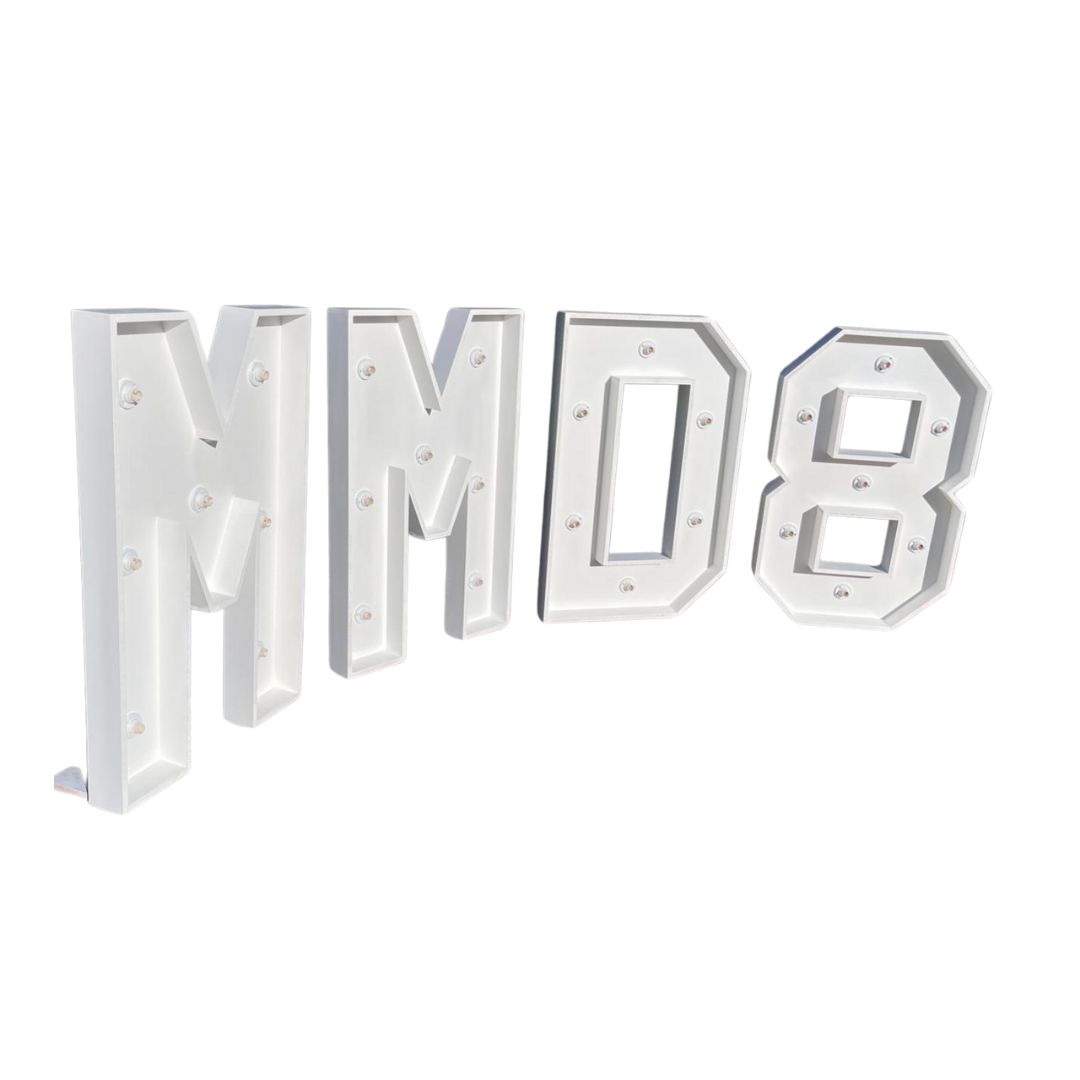 Marquee Numbers & Letters