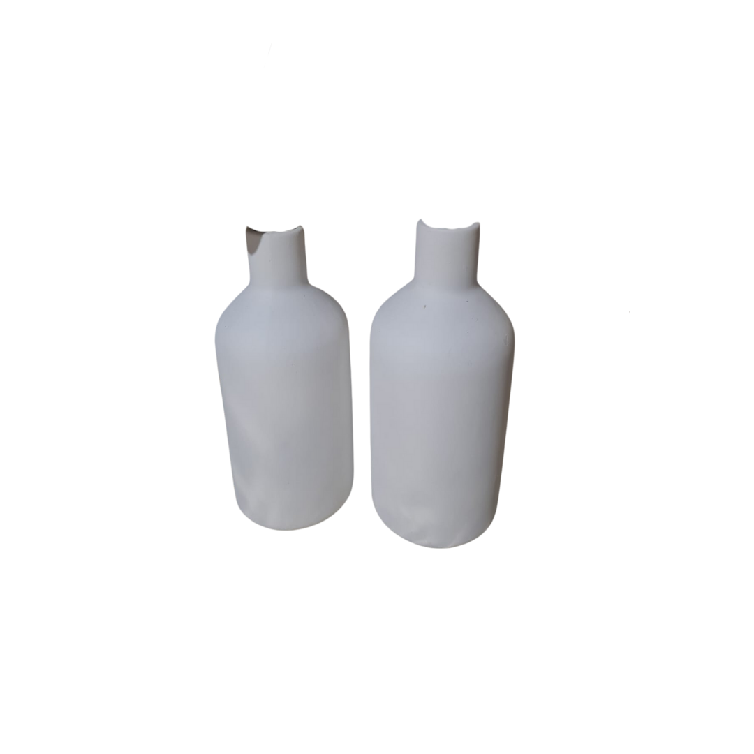 White Bottle Vase