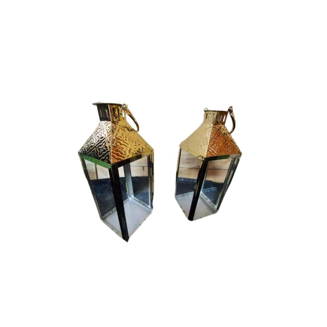 Lantern – Medium gold