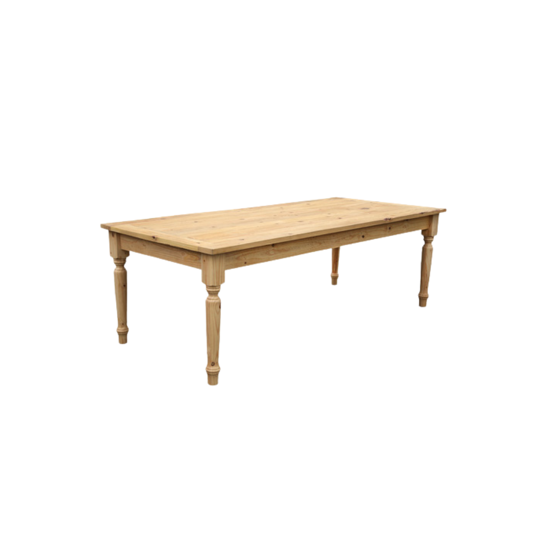 Wooden Table – (10 seater) Weddings