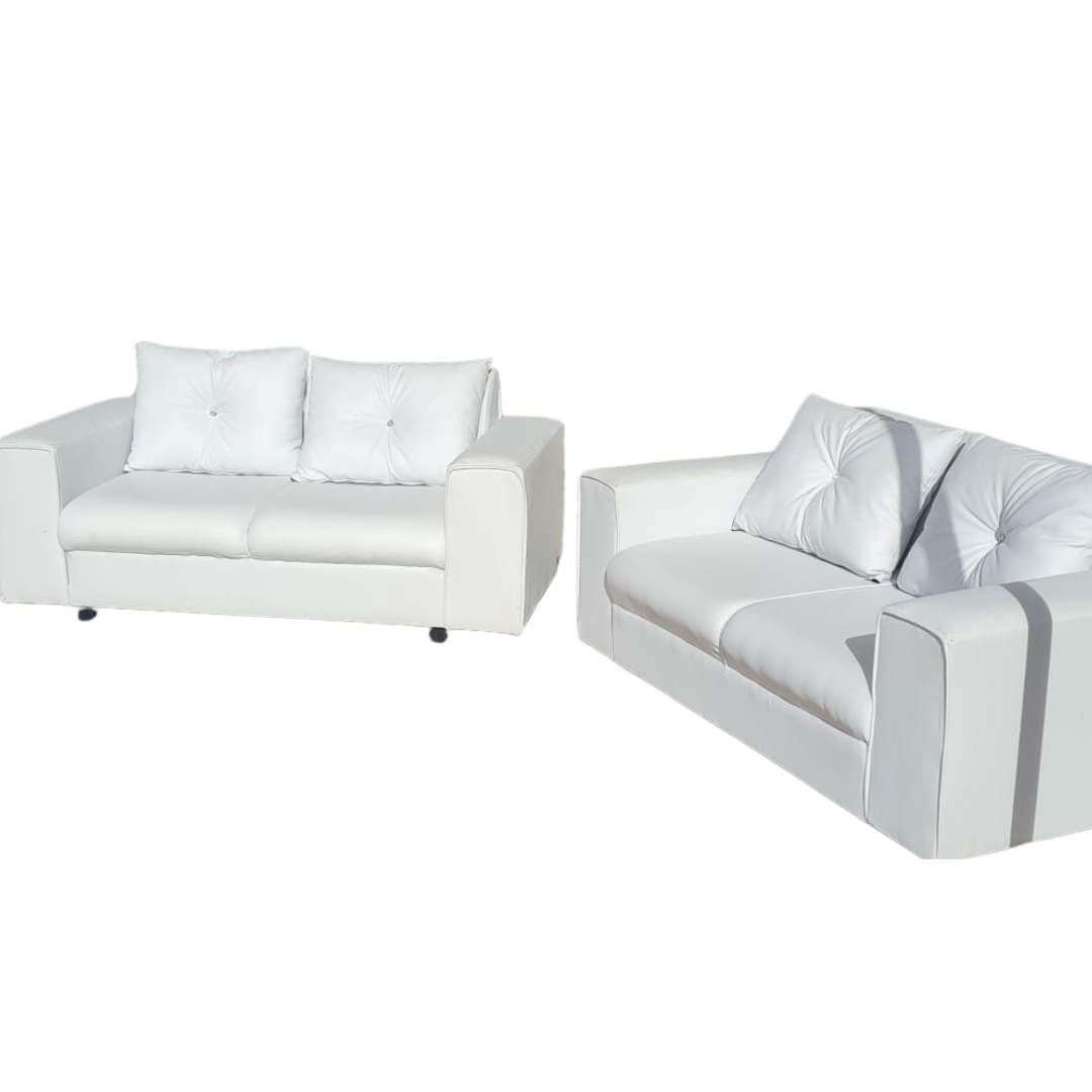 White Couches – 2 Seater