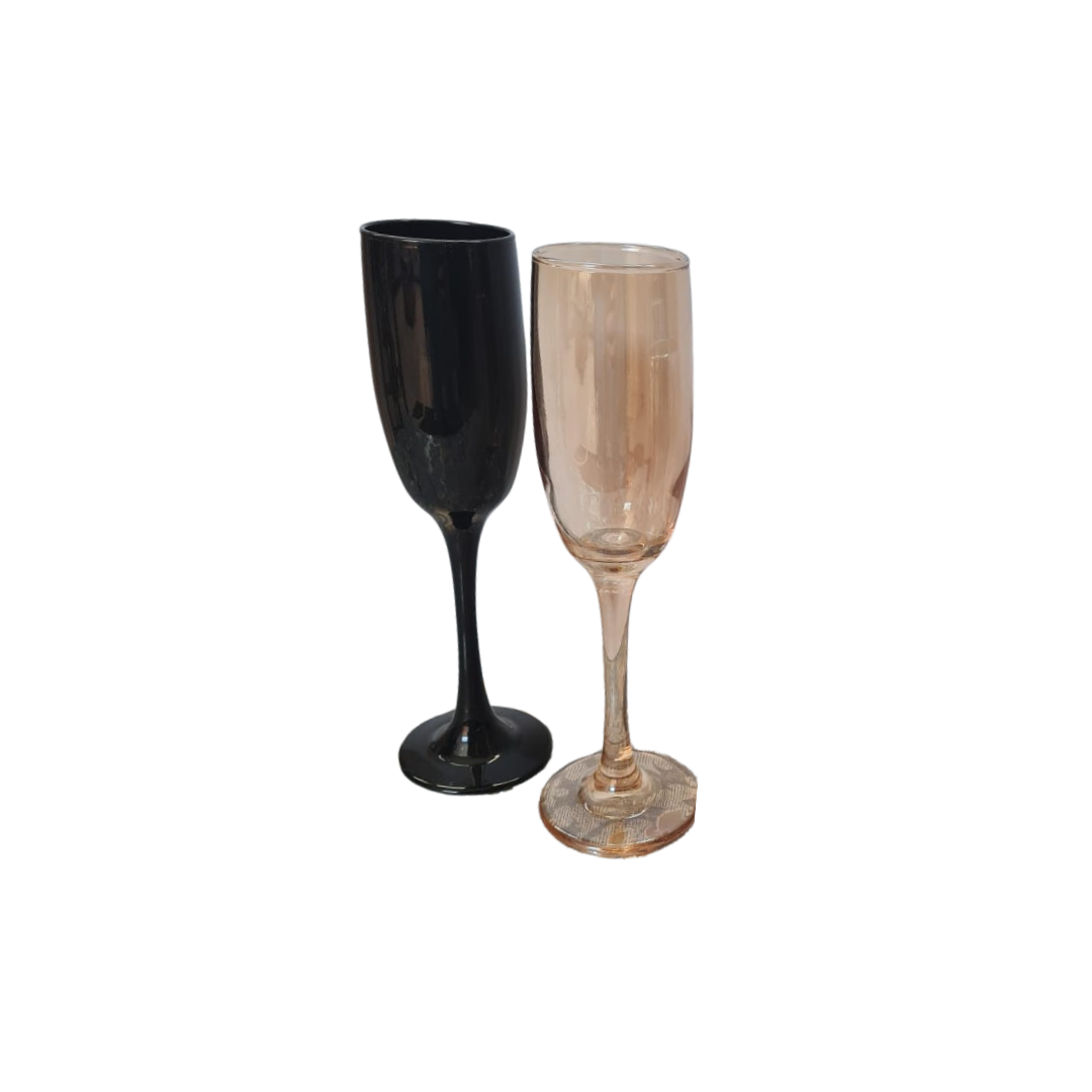 Champagne Flute – Black