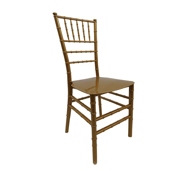 Adult Gold Tiffany Chairs (Without Pillow)
