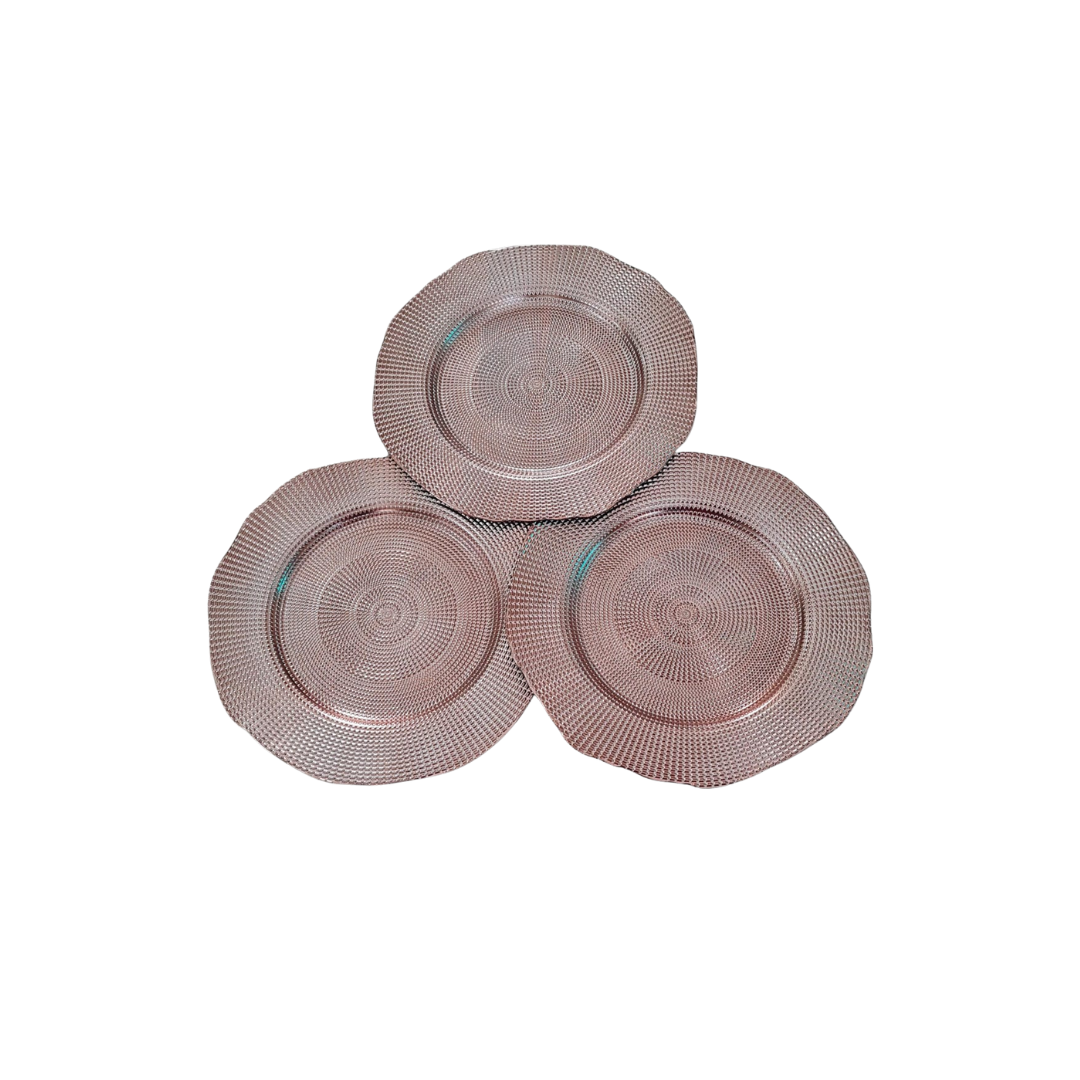 Plastic Underplate – Rose Gold