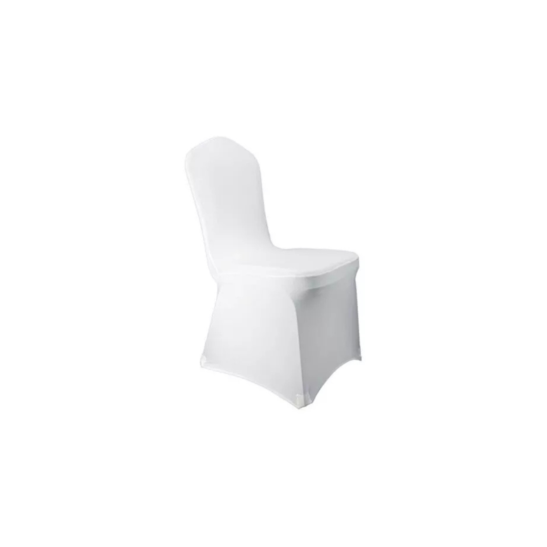 Adult White Lycra Conference Chair Covers