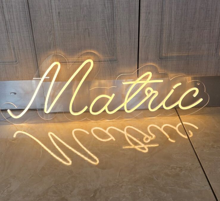 Matric LED Sign