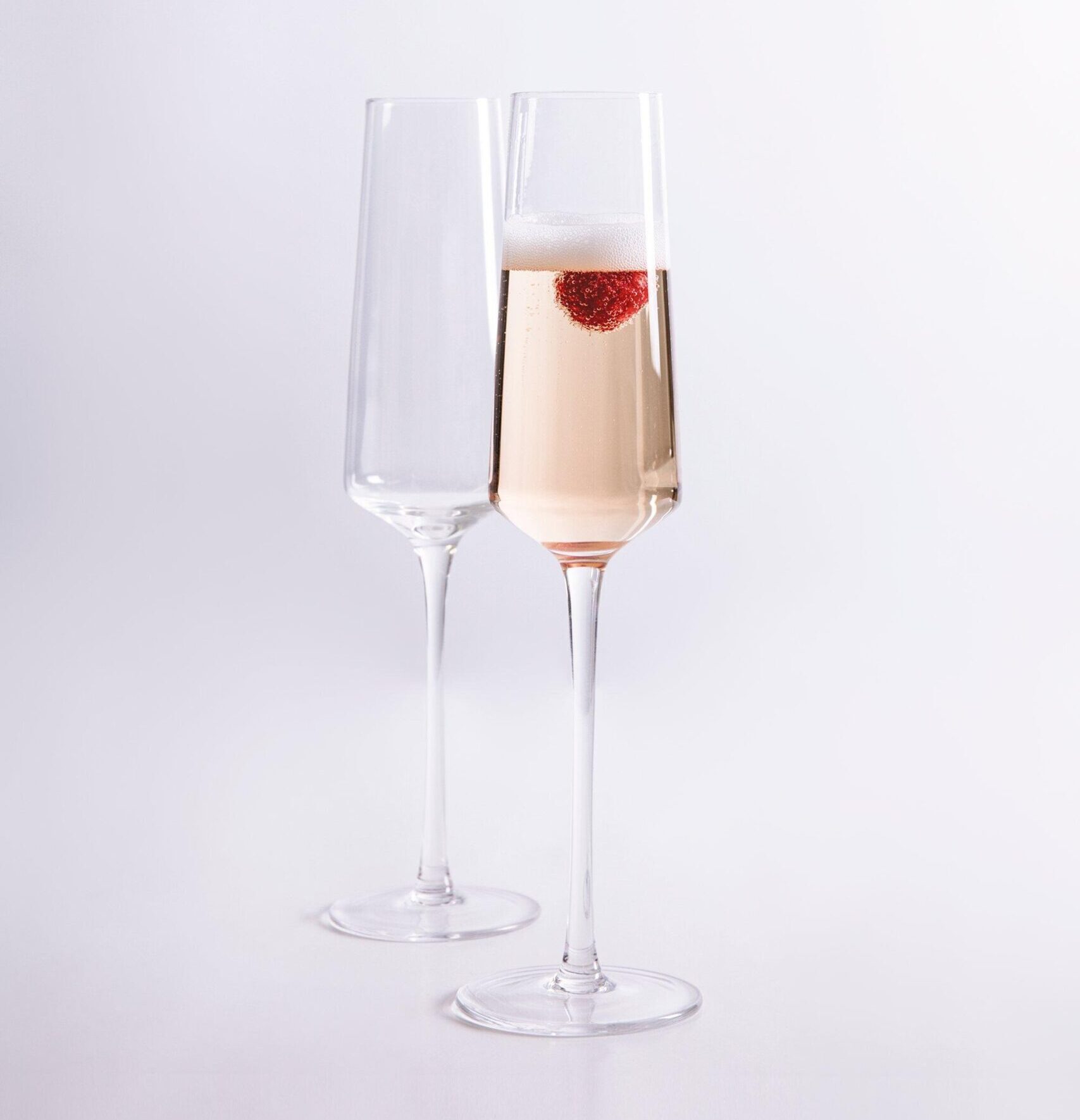 Vin champagne flute