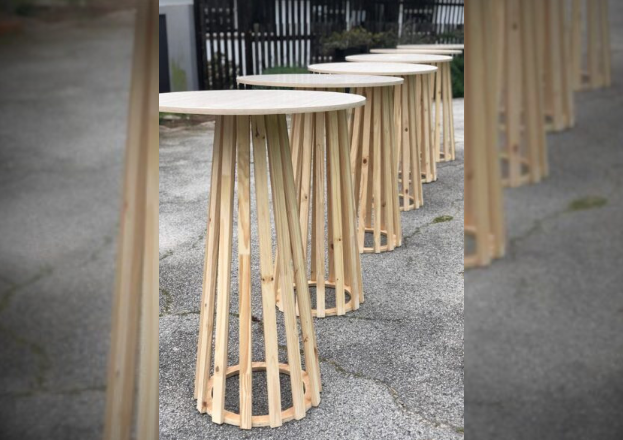 Wooden Cocktail Table