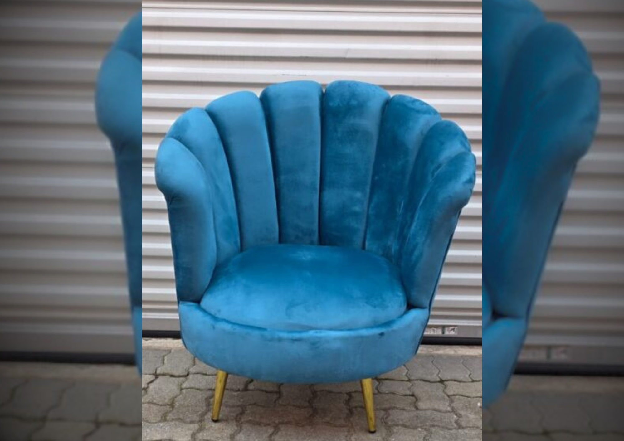 Turquoise Tulip chair
