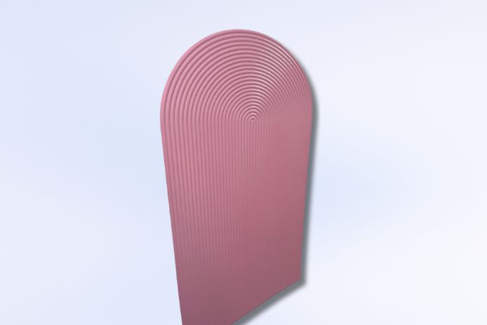 White ripple backdrop
